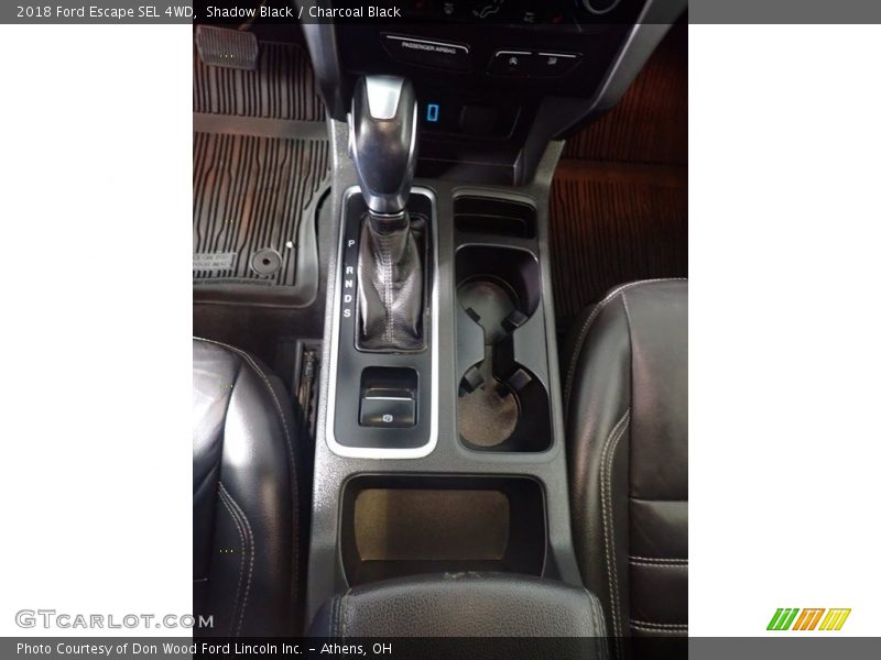 Shadow Black / Charcoal Black 2018 Ford Escape SEL 4WD