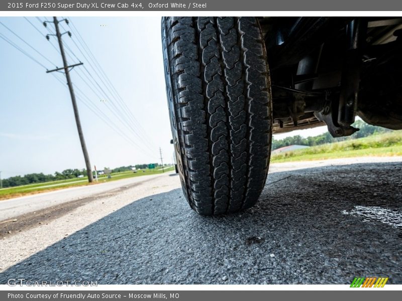Oxford White / Steel 2015 Ford F250 Super Duty XL Crew Cab 4x4