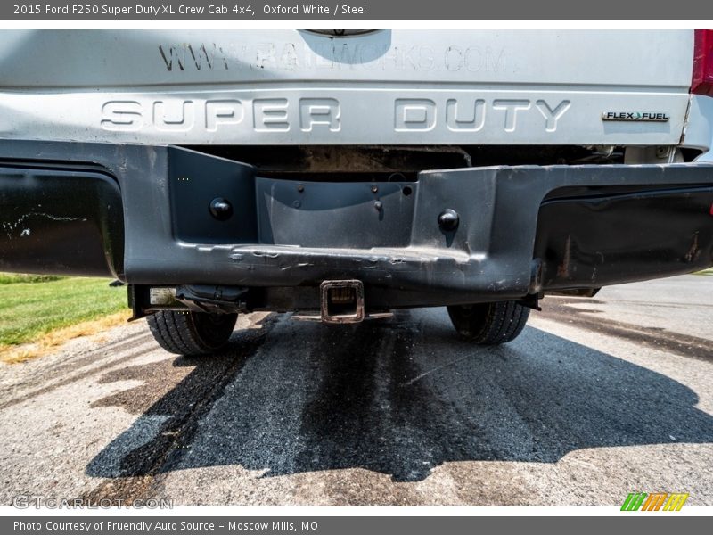 Oxford White / Steel 2015 Ford F250 Super Duty XL Crew Cab 4x4