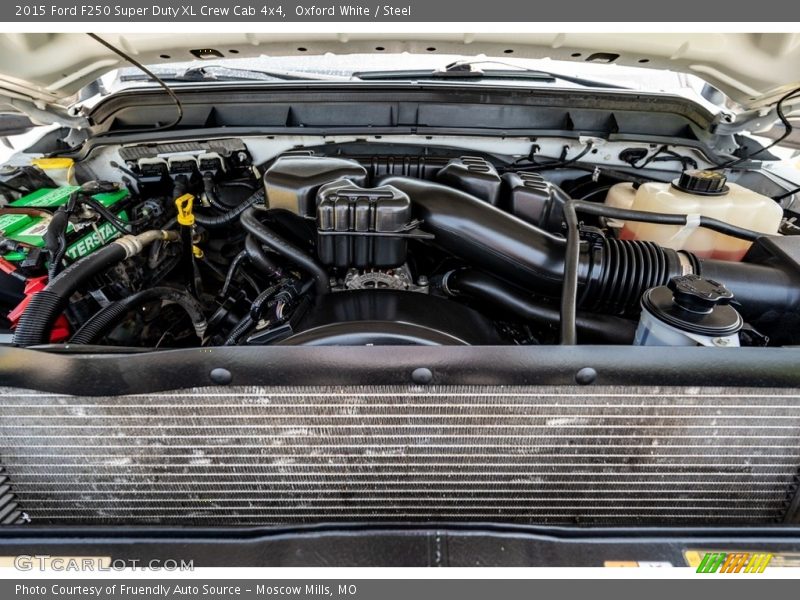 Oxford White / Steel 2015 Ford F250 Super Duty XL Crew Cab 4x4
