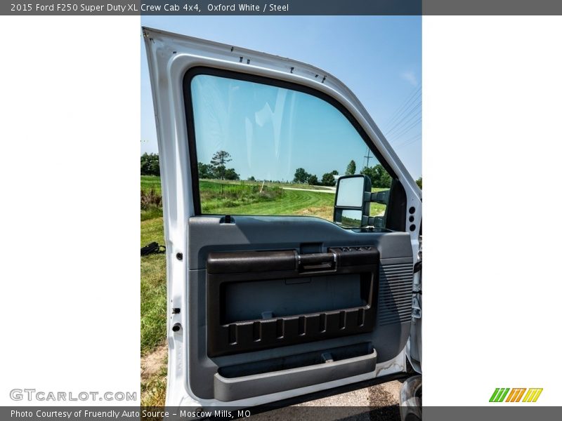 Oxford White / Steel 2015 Ford F250 Super Duty XL Crew Cab 4x4