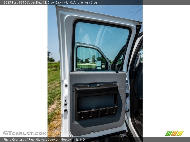 Oxford White / Steel 2015 Ford F250 Super Duty XL Crew Cab 4x4