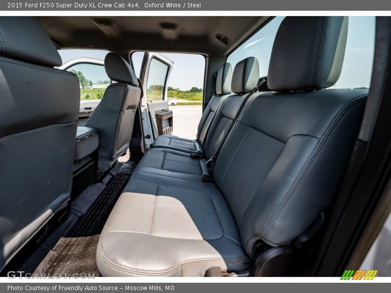 Oxford White / Steel 2015 Ford F250 Super Duty XL Crew Cab 4x4