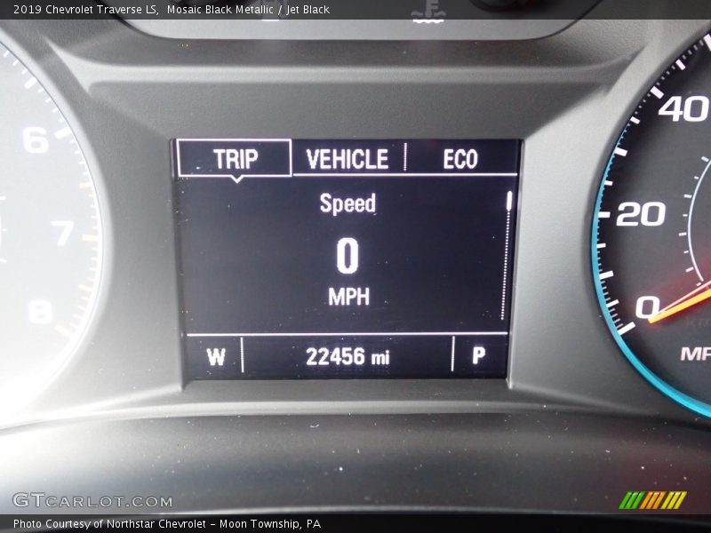 Mosaic Black Metallic / Jet Black 2019 Chevrolet Traverse LS