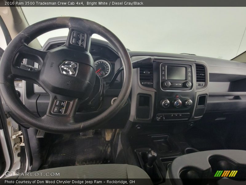 Dashboard of 2016 3500 Tradesman Crew Cab 4x4