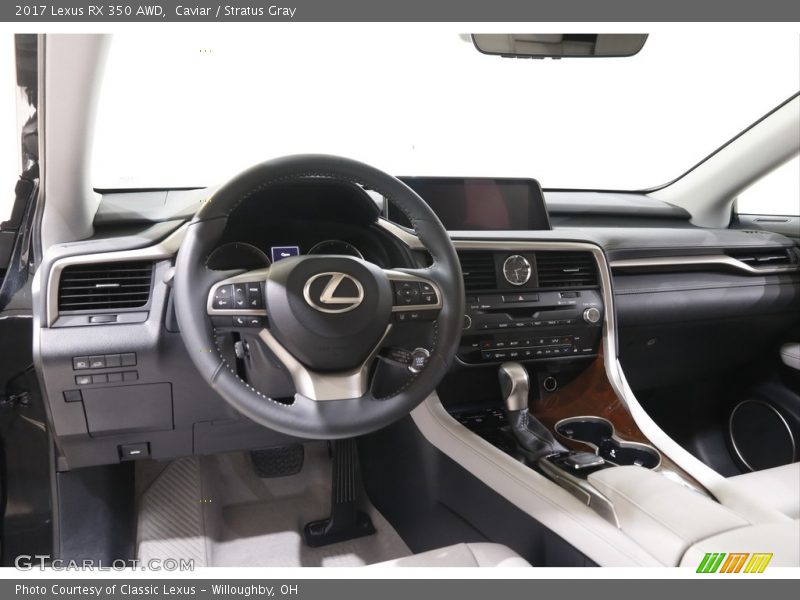 Caviar / Stratus Gray 2017 Lexus RX 350 AWD