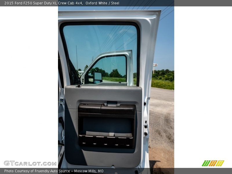 Oxford White / Steel 2015 Ford F250 Super Duty XL Crew Cab 4x4