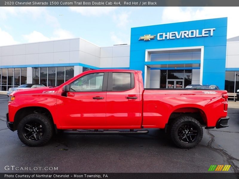  2020 Silverado 1500 Custom Trail Boss Double Cab 4x4 Red Hot