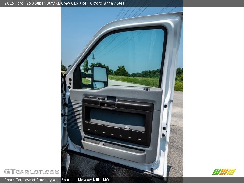 Oxford White / Steel 2015 Ford F250 Super Duty XL Crew Cab 4x4