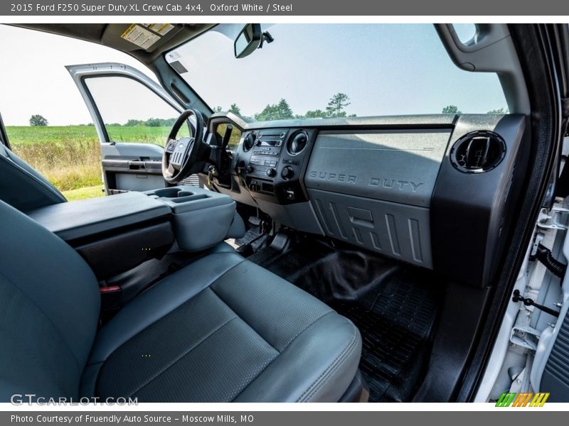 Oxford White / Steel 2015 Ford F250 Super Duty XL Crew Cab 4x4