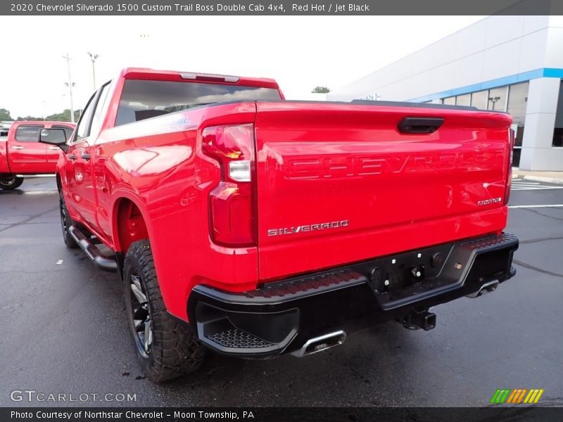 Red Hot / Jet Black 2020 Chevrolet Silverado 1500 Custom Trail Boss Double Cab 4x4