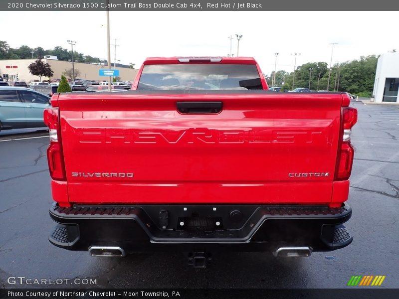 Red Hot / Jet Black 2020 Chevrolet Silverado 1500 Custom Trail Boss Double Cab 4x4
