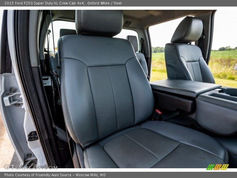 Oxford White / Steel 2015 Ford F250 Super Duty XL Crew Cab 4x4
