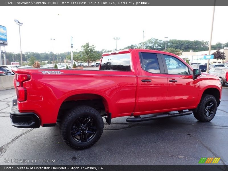 Red Hot / Jet Black 2020 Chevrolet Silverado 1500 Custom Trail Boss Double Cab 4x4