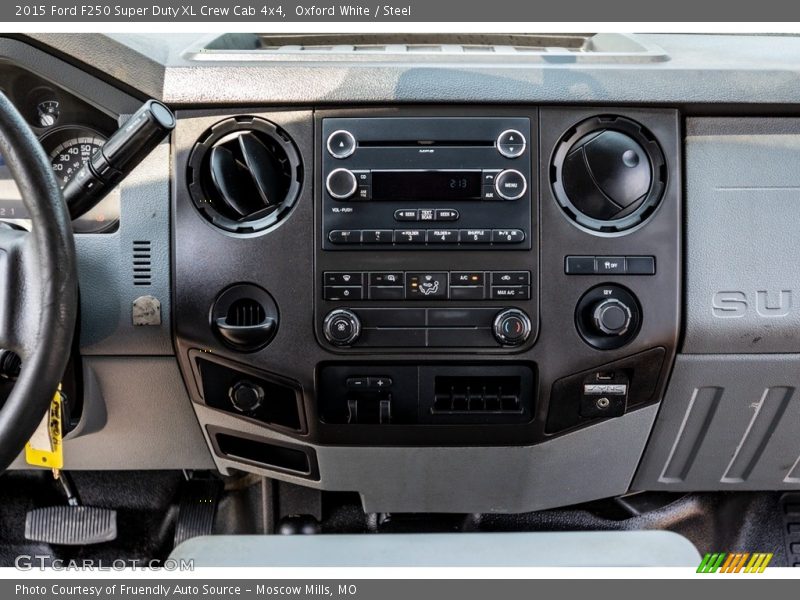 Oxford White / Steel 2015 Ford F250 Super Duty XL Crew Cab 4x4
