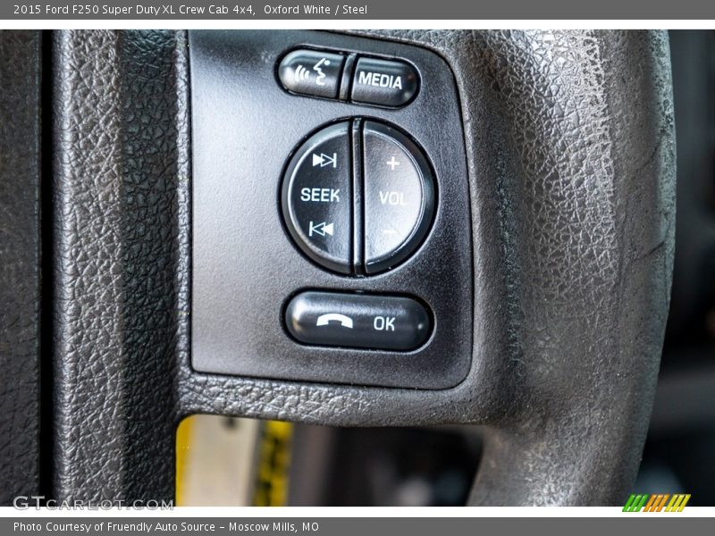 Oxford White / Steel 2015 Ford F250 Super Duty XL Crew Cab 4x4