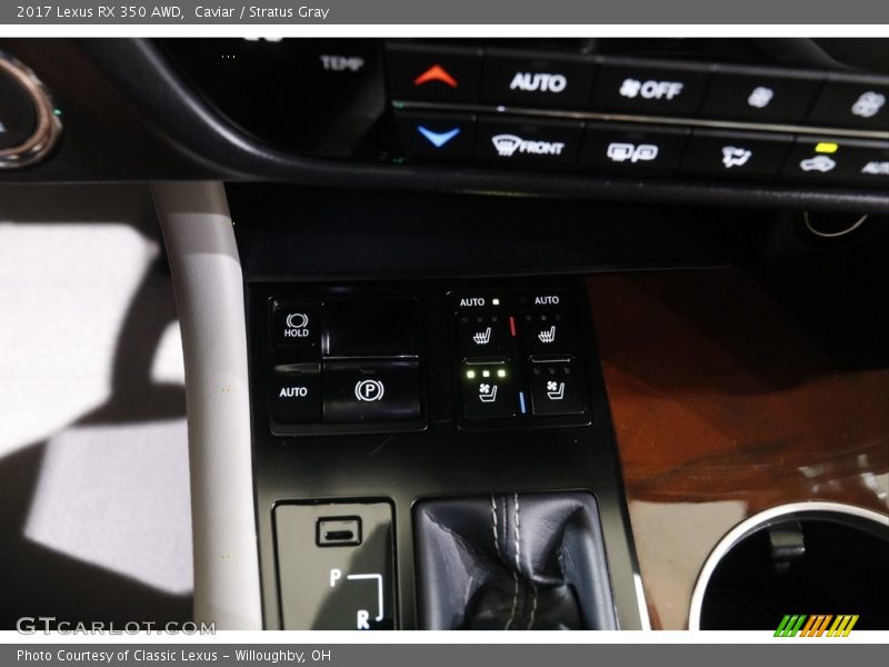 Caviar / Stratus Gray 2017 Lexus RX 350 AWD