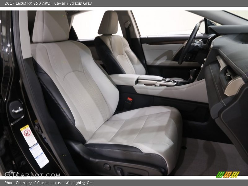 Caviar / Stratus Gray 2017 Lexus RX 350 AWD