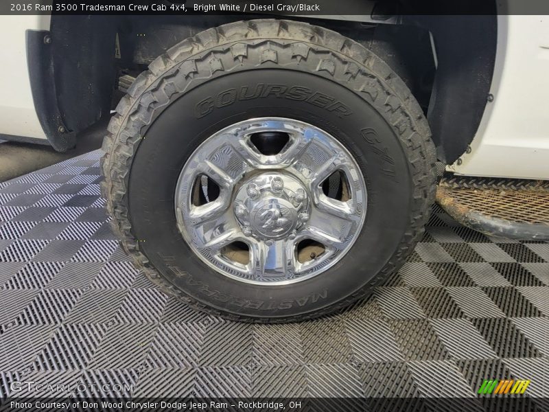  2016 3500 Tradesman Crew Cab 4x4 Wheel