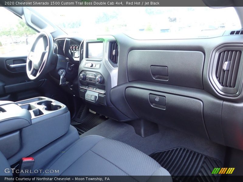 Red Hot / Jet Black 2020 Chevrolet Silverado 1500 Custom Trail Boss Double Cab 4x4