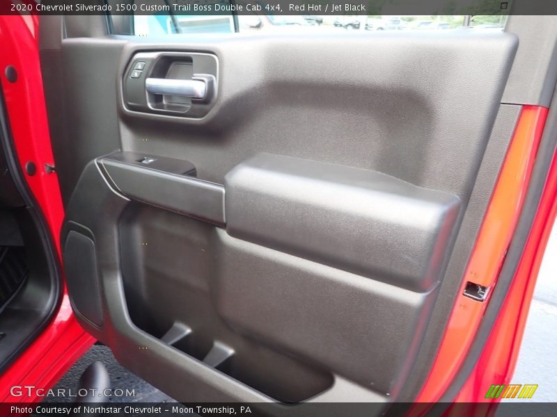 Red Hot / Jet Black 2020 Chevrolet Silverado 1500 Custom Trail Boss Double Cab 4x4