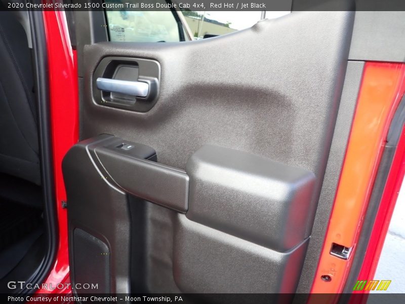 Red Hot / Jet Black 2020 Chevrolet Silverado 1500 Custom Trail Boss Double Cab 4x4