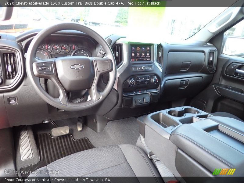Red Hot / Jet Black 2020 Chevrolet Silverado 1500 Custom Trail Boss Double Cab 4x4