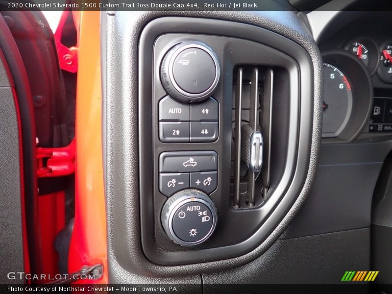 Red Hot / Jet Black 2020 Chevrolet Silverado 1500 Custom Trail Boss Double Cab 4x4