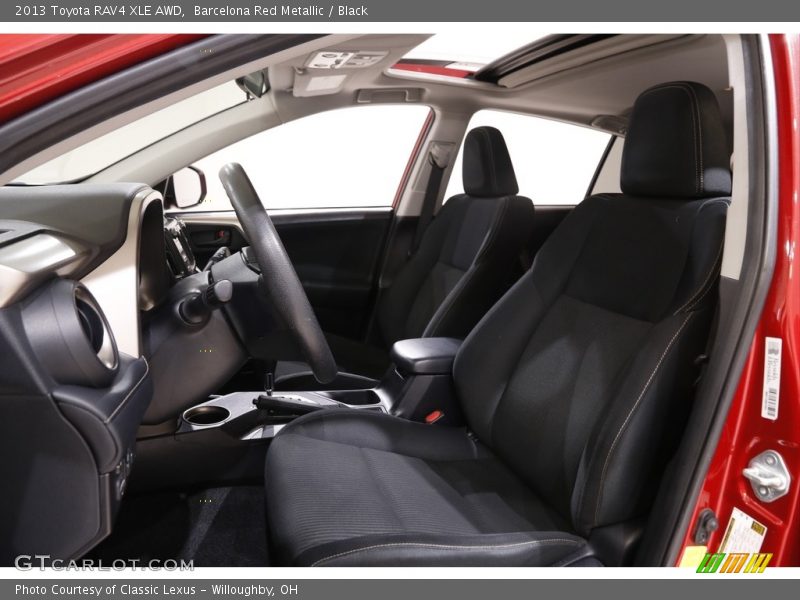 Barcelona Red Metallic / Black 2013 Toyota RAV4 XLE AWD
