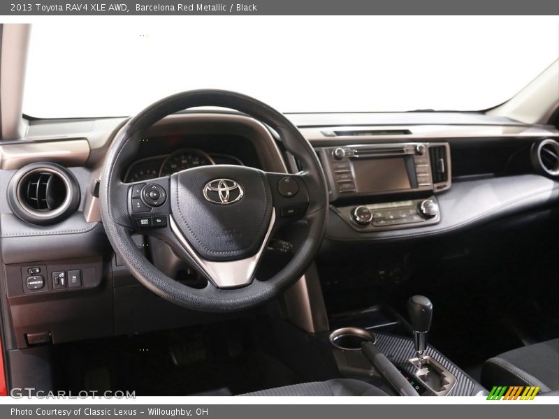 Barcelona Red Metallic / Black 2013 Toyota RAV4 XLE AWD