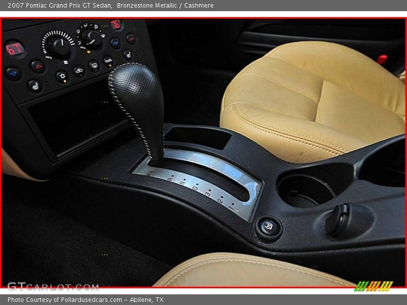 Bronzestone Metallic / Cashmere 2007 Pontiac Grand Prix GT Sedan