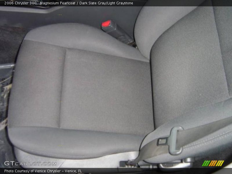 Magnesium Pearlcoat / Dark Slate Gray/Light Graystone 2006 Chrysler 300