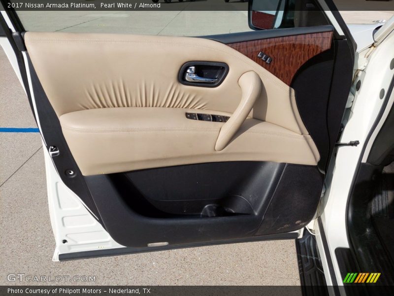 Door Panel of 2017 Armada Platinum