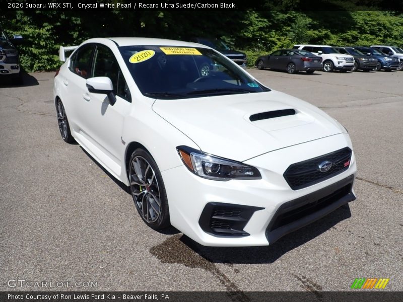 Front 3/4 View of 2020 WRX STI