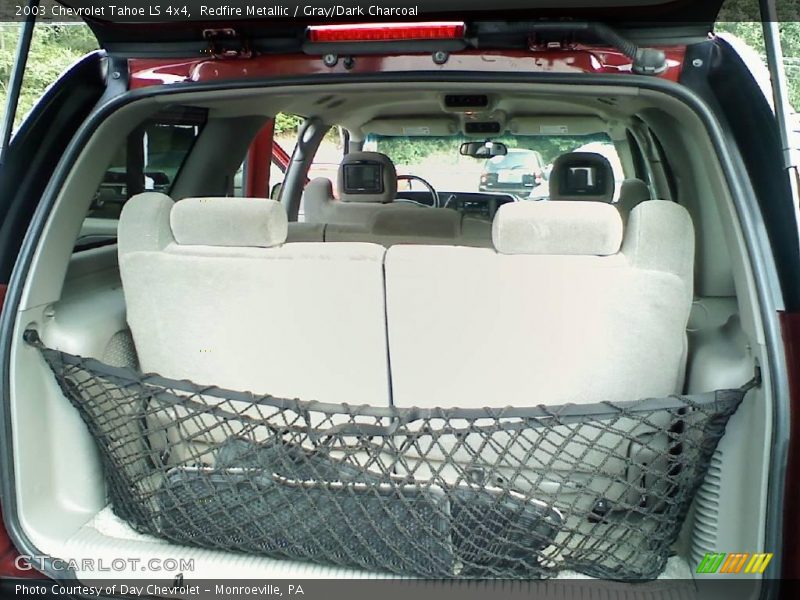 Redfire Metallic / Gray/Dark Charcoal 2003 Chevrolet Tahoe LS 4x4
