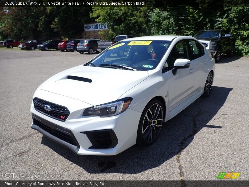  2020 WRX STI Crystal White Pearl