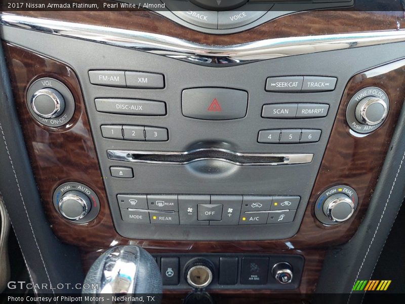 Controls of 2017 Armada Platinum