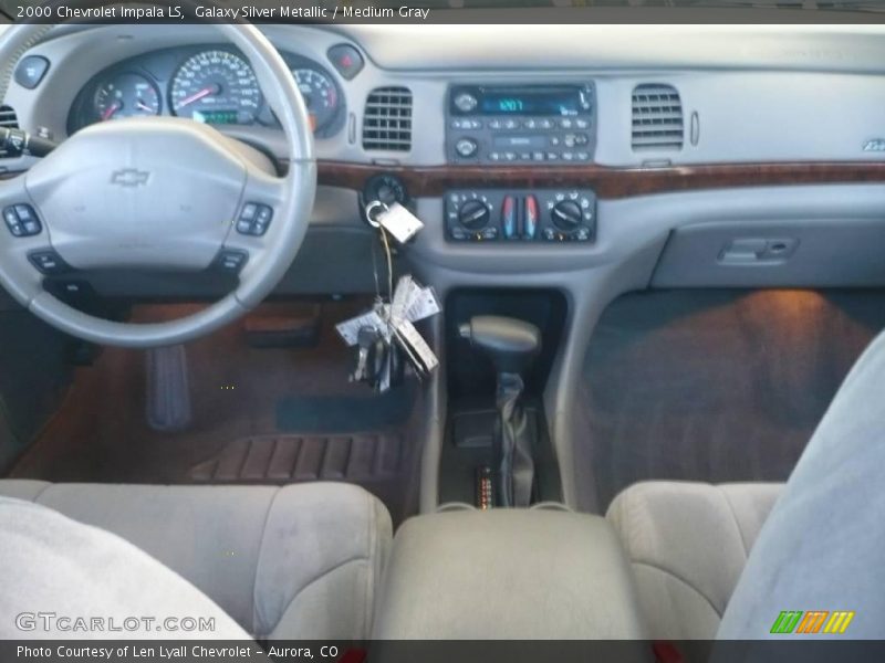 Galaxy Silver Metallic / Medium Gray 2000 Chevrolet Impala LS