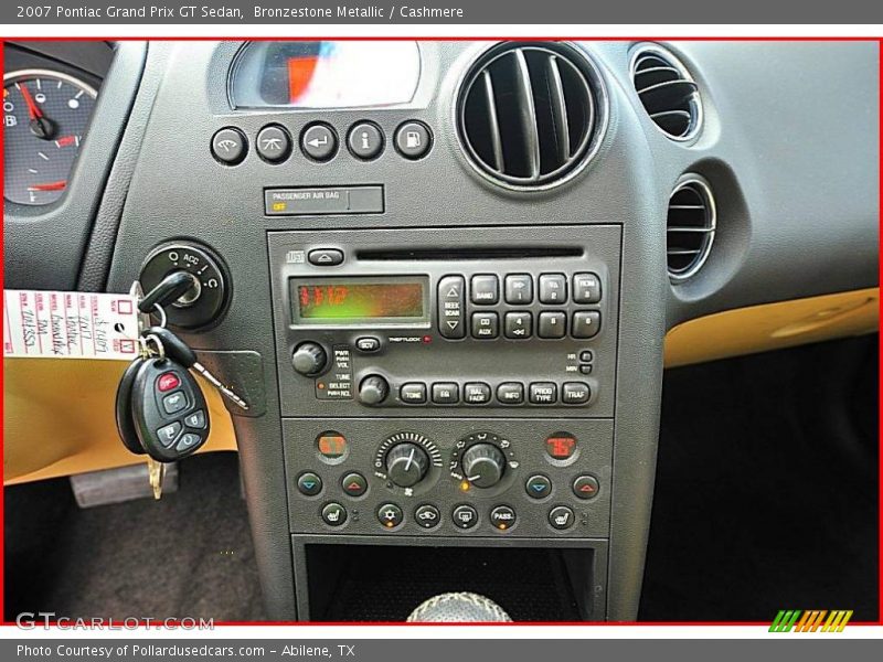 Bronzestone Metallic / Cashmere 2007 Pontiac Grand Prix GT Sedan