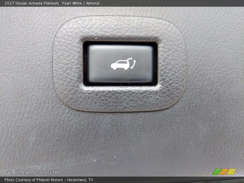 Pearl White / Almond 2017 Nissan Armada Platinum