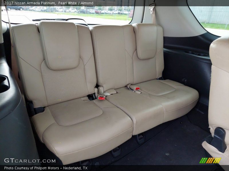 Rear Seat of 2017 Armada Platinum