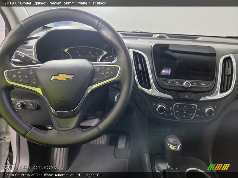 Summit White / Jet Black 2019 Chevrolet Equinox Premier
