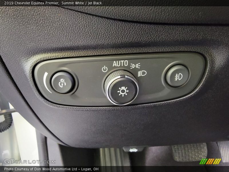 Summit White / Jet Black 2019 Chevrolet Equinox Premier