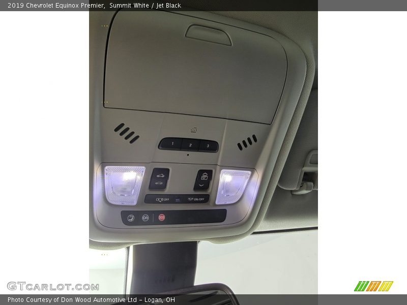 Summit White / Jet Black 2019 Chevrolet Equinox Premier