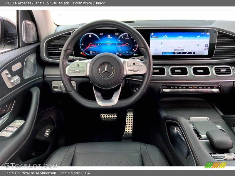 Polar White / Black 2020 Mercedes-Benz GLS 580 4Matic