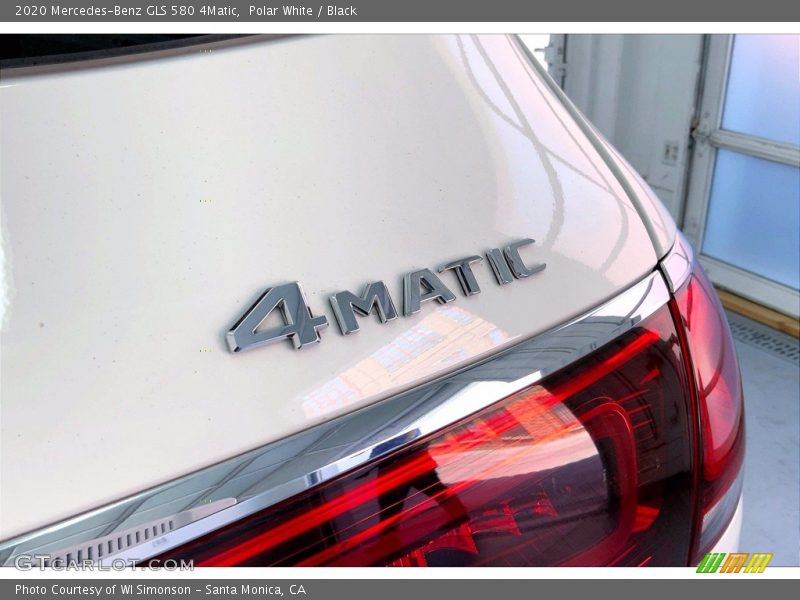 Polar White / Black 2020 Mercedes-Benz GLS 580 4Matic