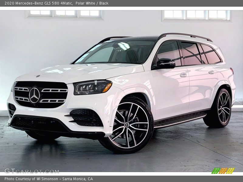 Polar White / Black 2020 Mercedes-Benz GLS 580 4Matic