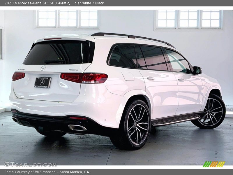 Polar White / Black 2020 Mercedes-Benz GLS 580 4Matic