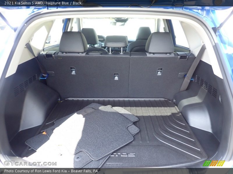 Neptune Blue / Black 2021 Kia Seltos S AWD