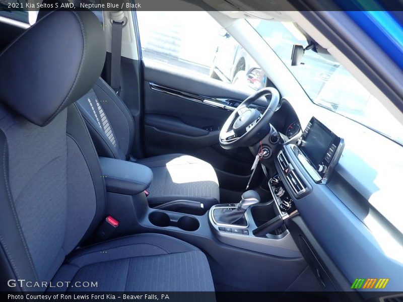 Neptune Blue / Black 2021 Kia Seltos S AWD